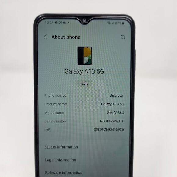 Samsung A13 5G SM-A136U 64GB GSM Unlocked Android Phone - Picture 7 of 7